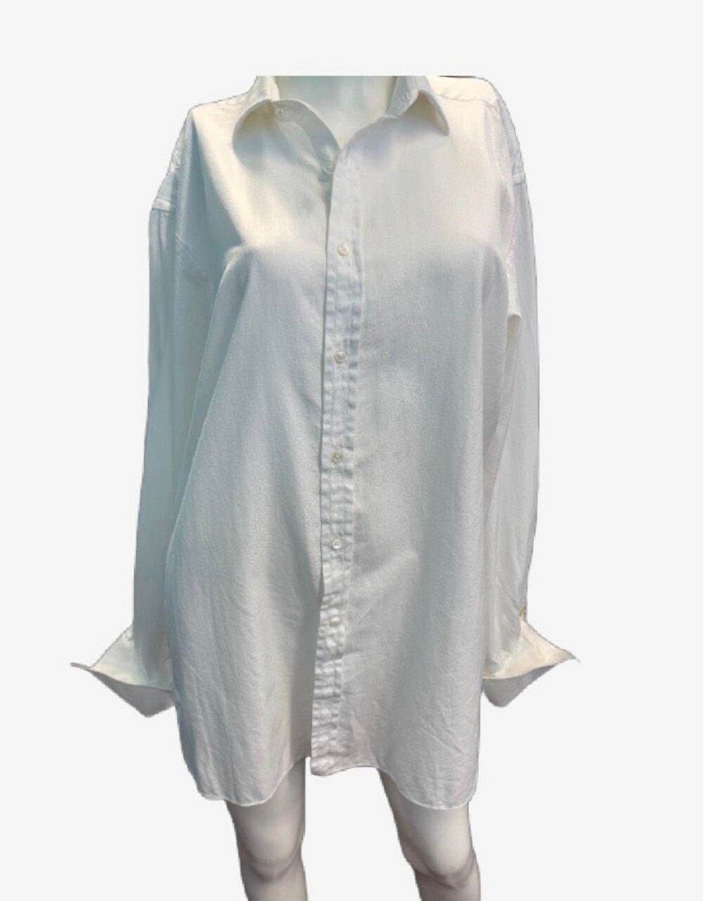 Ralph Lauren Purple Label French Cuff White Dress Shirt Men’s Size 17